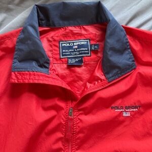 Ralph Lauren Polo Sport Red and Navy Jacket